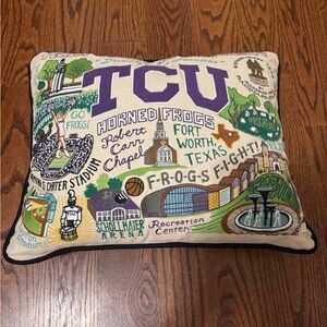 TCU catstudio pillow